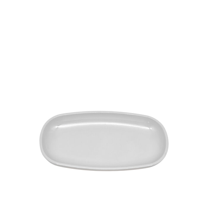 Özgül Melamin Porelin Ent Serisi Kayık Tabak 19X11 Cm. - 1