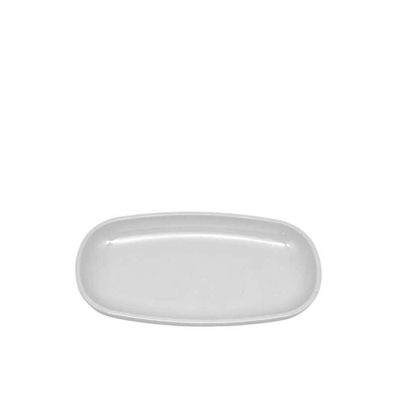 Özgül Melamin Porelin Ent Serisi Kayık Tabak 19X11 Cm. - 1