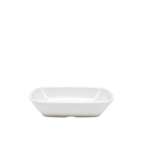 Özgül Melamin Porelin Köşeli Kayık 12X8,5 Cm. - ÖZGÜL MELAMİN