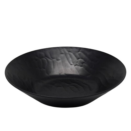Özgül Melamin Rölyefli Kase Ø40 Cm Siyah - ÖZGÜL MELAMİN