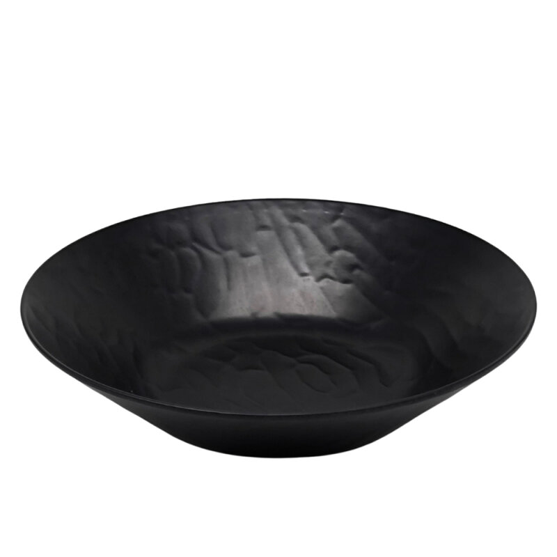 Özgül Melamin Rölyefli Kase Ø40 Cm Siyah - 1