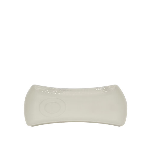 Tulu Porselen Papyon Çay İkram Sunumluk 23cm - Krem PAP23CIS00 - TULU PORSELEN