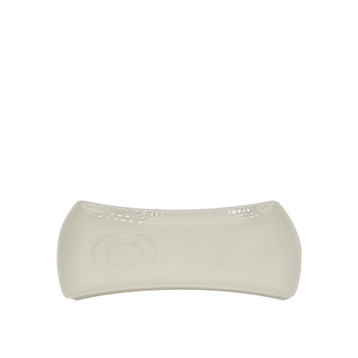 Tulu Porselen Papyon Çay İkram Sunumluk 23cm - Krem PAP23CIS00 - 1