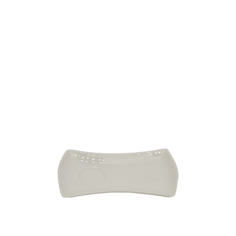 Tulu Porselen Papyon Kahve İkramlık Sunum 17 cm Krem PAP17KIS00 - 1