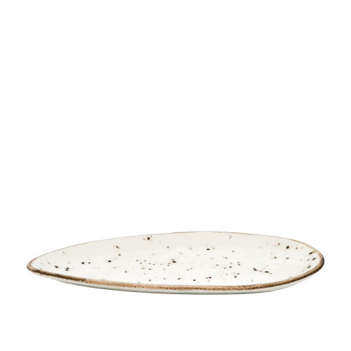 Zest Porcelain Papyon Kahve İkramlık Sunum 17 Cm-Paris Krem - ZEST PORCELAIN