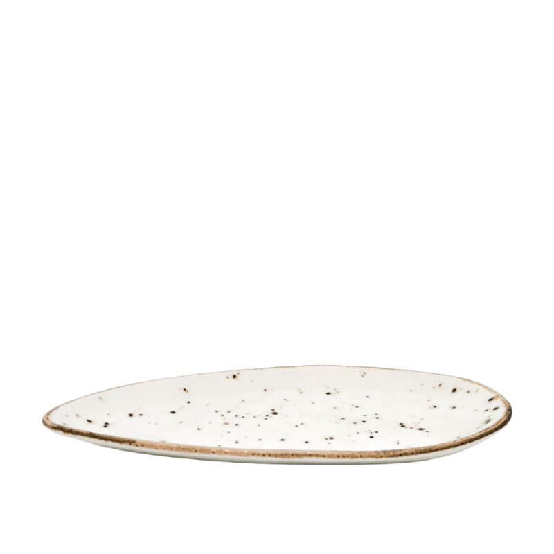 Zest Porcelain Papyon Kahve İkramlık Sunum 17 Cm-Paris Krem - 1