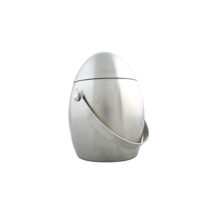 Paslanmaz Elips çift cidarlı Kapaklı Buzluk 13X20 Cm - 1