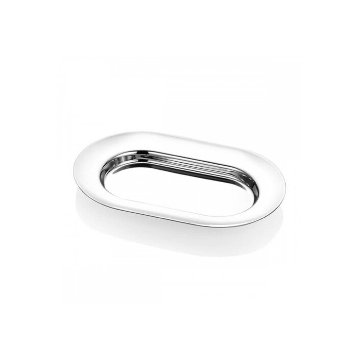 Altınbaşak Paslanmaz Oval Espresso Tepsi 12*19 cm - 1