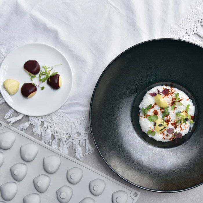 Pavoni Silikon Kestane Kalıp 30 x 17,5 cm GG011S - 3