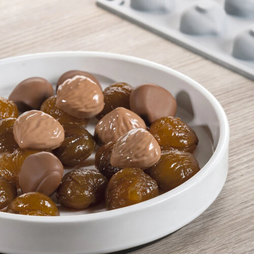 Pavoni Silikon Kestane Kalıp 30 x 17,5 cm GG011S - 2