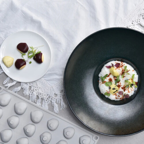 Pavoni Silikon Kestane Kalıp 30 x 17,5 cm GG011S - 3