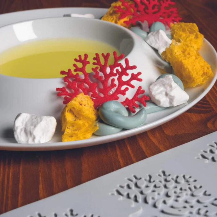 Pavoni Silikon Yosun Kalıp 30 x 17,5 cm GG027S - 1