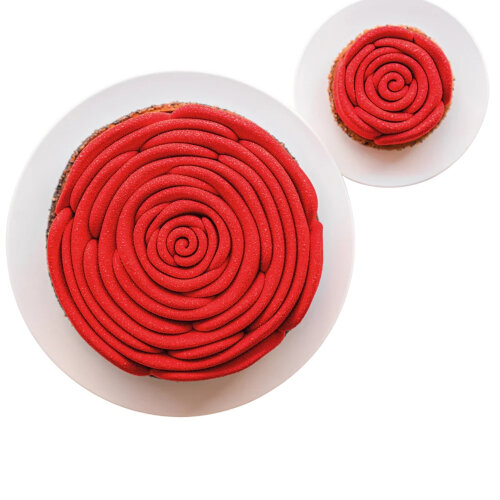 Pavoni 3D Sılıcone Mould La Vıe En Rose - PAVONİ