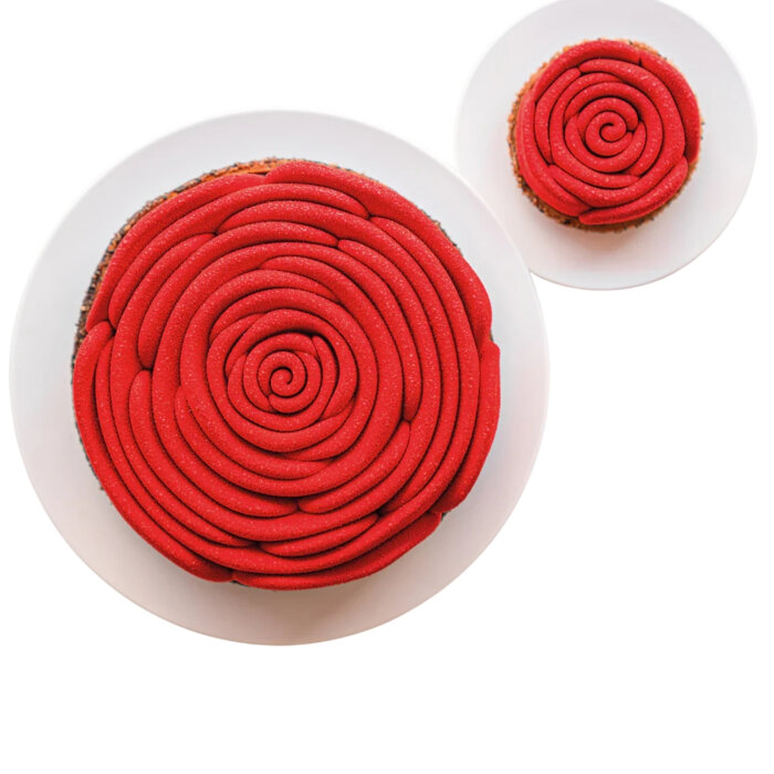 Pavoni 3D Sılıcone Mould La Vıe En Rose - 1