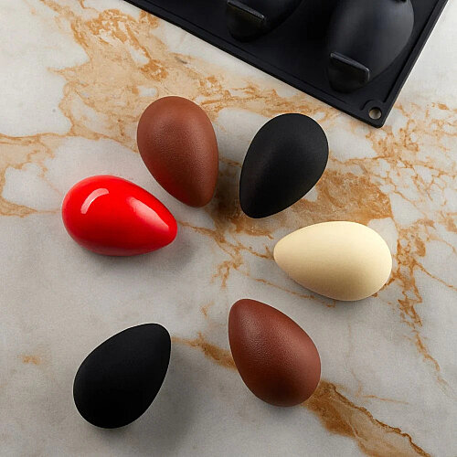 Pavoni 3D silicone mould MONO QUENELLE 400 x 300 m - PAVONİ