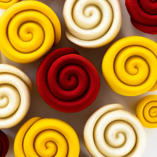 Pavoni Gül Silikon Kalıp 400X300 PX43108S - PAVONİ