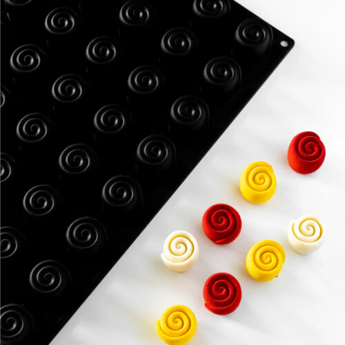 Pavoni Gül 400X300 mm Silikon Kalıp PX43109S - 2