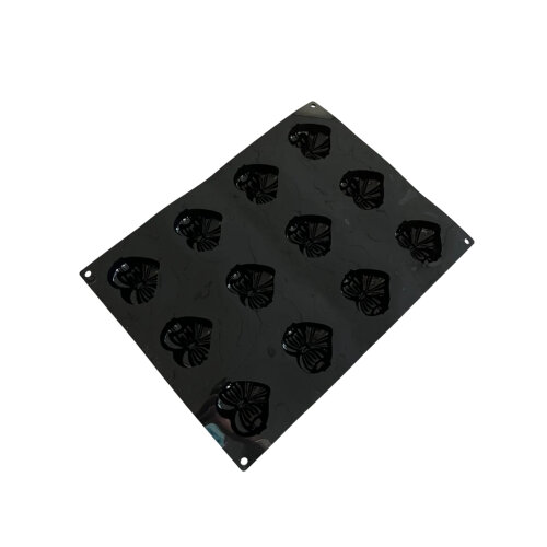 Pavoni Silikon Kalp 12 li Kalıp 300x400 mm PX4385 - 4