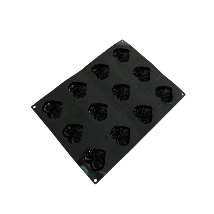 Pavoni Silikon Kalp 12 li Kalıp 300x400 mm PX4385 - 4