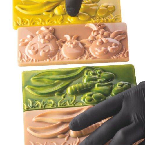 PAVONI CHOCO BAR MOULD EASTER BUNNY MM 154X72 - 2