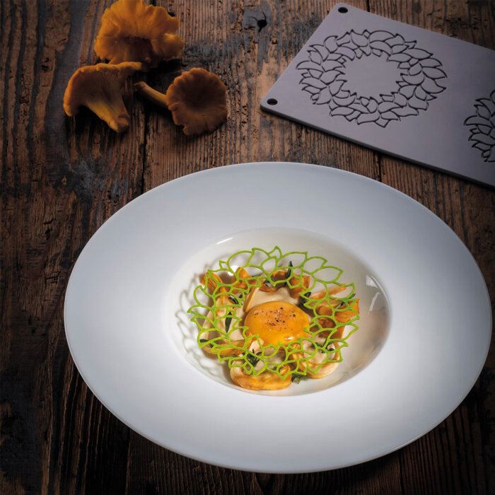 Pavoni Yeşillik Çerveçesi Silikon Kalıp GG060 - 1