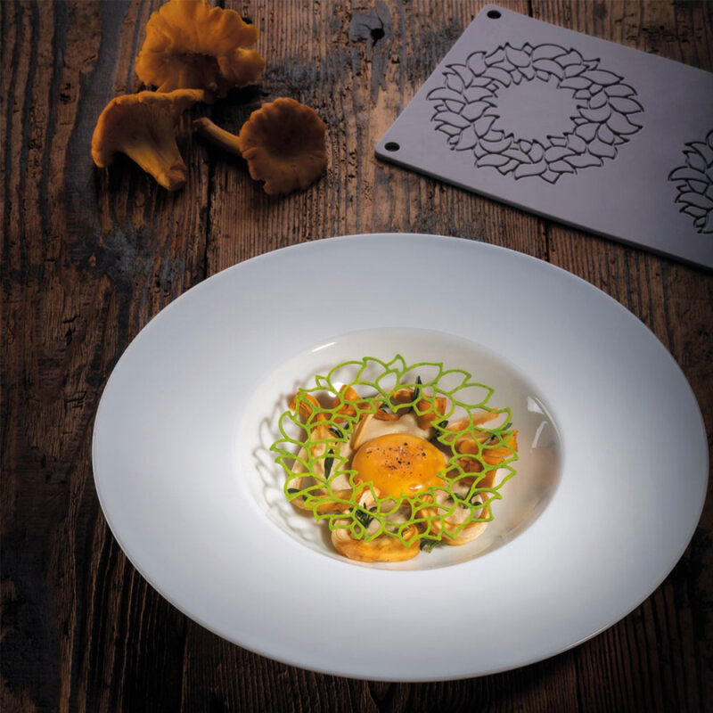 Pavoni Yeşillik Çerveçesi Silikon Kalıp GG060 - 1