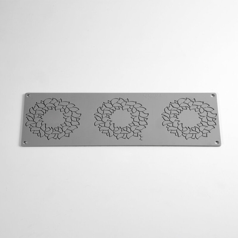 Pavoni Yeşillik Çerveçesi Silikon Kalıp GG060 - 4