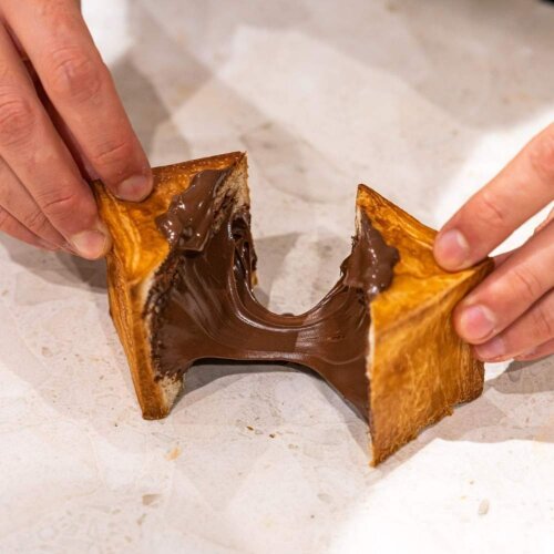 PAVONI Geometric croissants S/Steel mould Cube 70x70 mm - 2