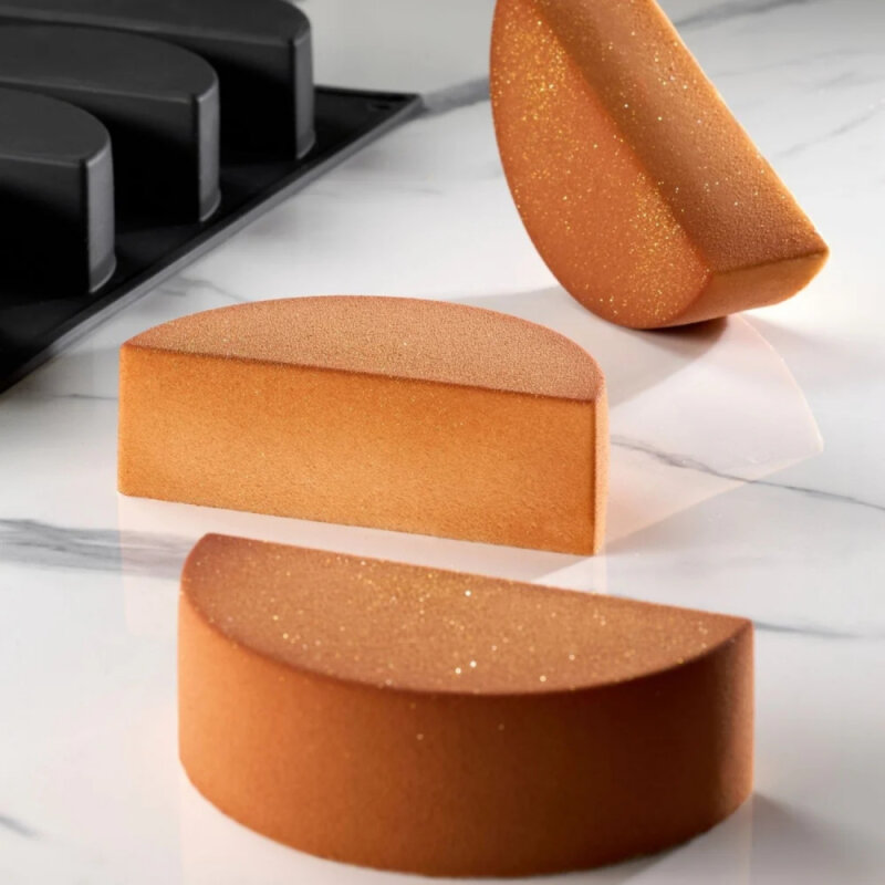 Pavoni Halfmoon 10 Indents Mm 126X63X40H Silikon Kalıp - 1