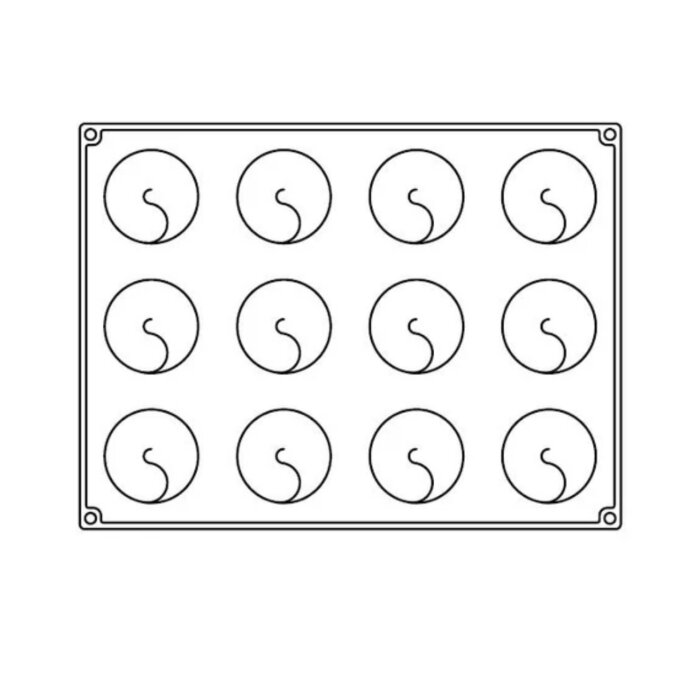 Pavoni Jasmine Silikon Kalıp - 4