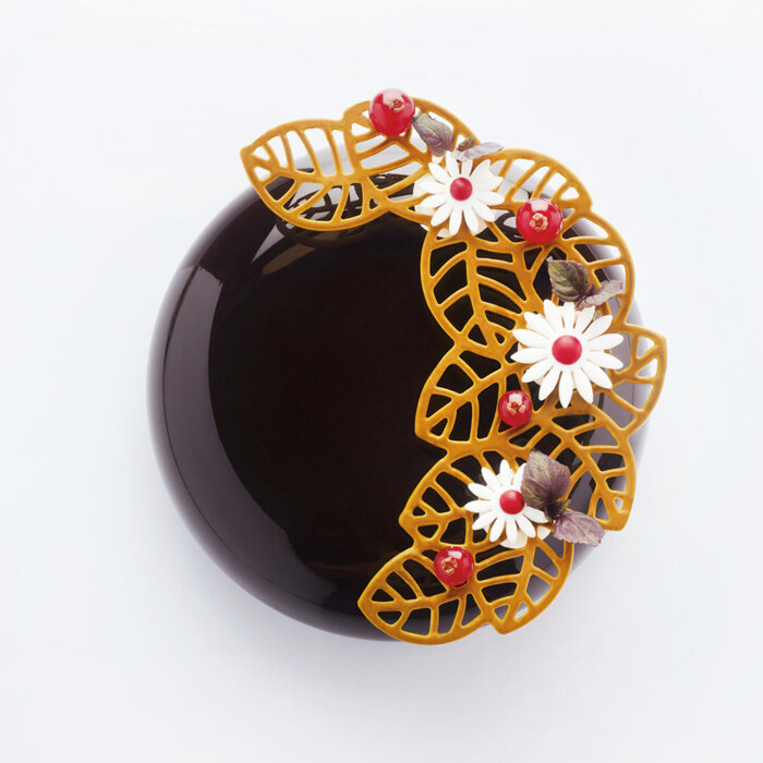 Pavoni Yapraklar 1 Silikon Kalıp PR001S - 1