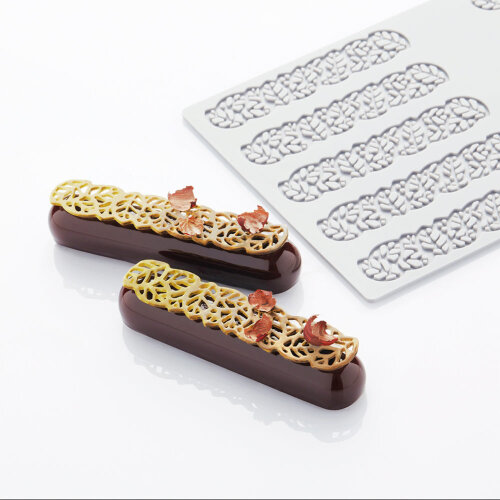 Pavoni Yapraklar3 Silikon Kalıp PR00S - PAVONİ