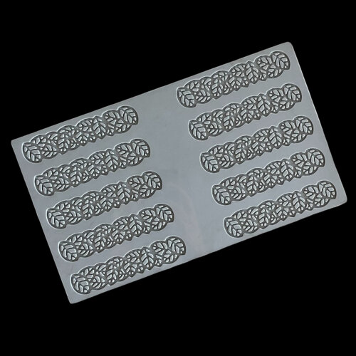 Pavoni Yapraklar3 Silikon Kalıp PR00S - 2