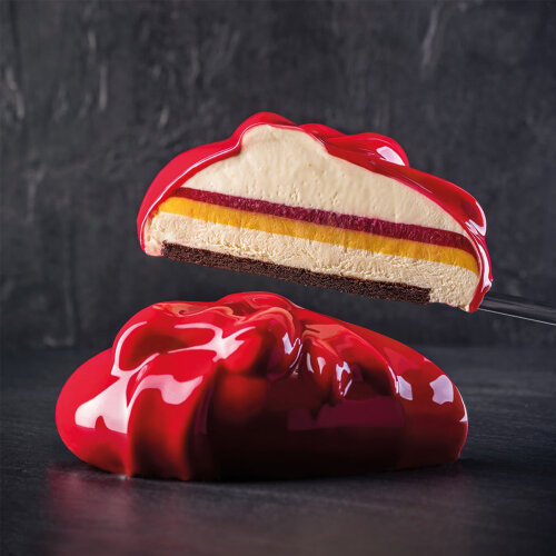 Pavoni Kalp Silikon Kalıp 148x134x58 h mm 600 ml KE076S - 2