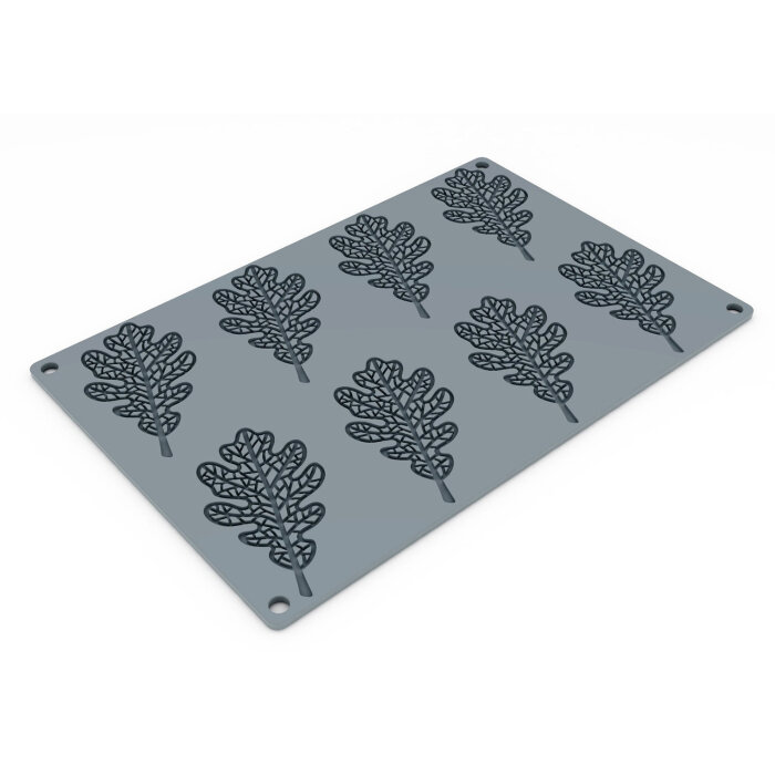 Pavoni Meşe Ağacı Silikon Kalıp GG048S - 2