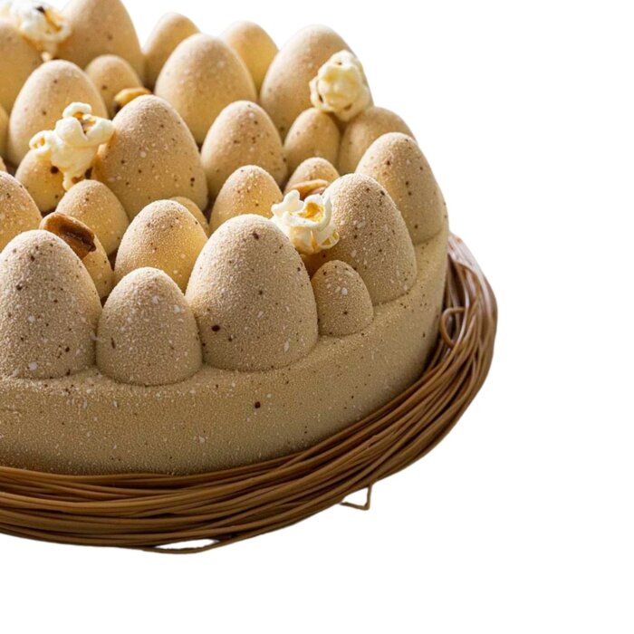 Pavoni Paskalya Pastası Silikon Kalıp 160x65 -940 ml KE094S - 3