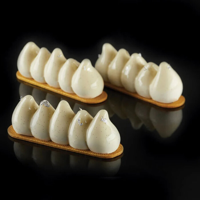 Pavoni Silikon Kalıp Mıamı 30*40 Cm 14Lü - 1