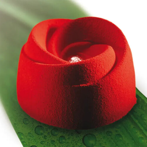 Pavoni Silikon Kalıp Rose Heart Boccıolo 24 Lü 40 Silikon Kalıp - PAVONİ