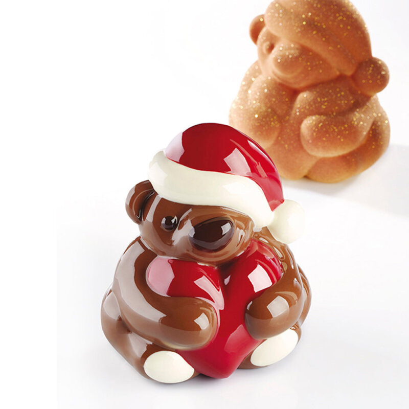 Pavoni Sevimli Ayı Silikon Kalıp KT166 - 1