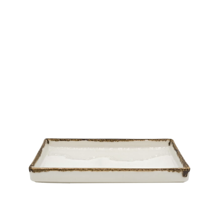 Tulu Porselen Pera 19X12X2 cm Kayık - Chocolate PRA19KYCT47 - 1