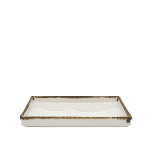 Zest Porcelain Pera 19X12X2 cm Kayık - Chocolate PRA19KYCT47 - ZEST PORCELAIN