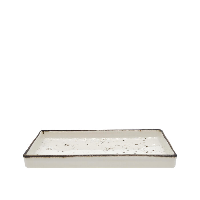 Tulu Porselen Pera 19X12X2 cm Kayık - Reactıve 46 Krem PRA19KYR46 - 1