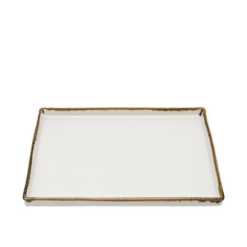 Zest Porcelain Pera 27X20X2 Cm Kayık - Chocolate - ZEST PORCELAIN