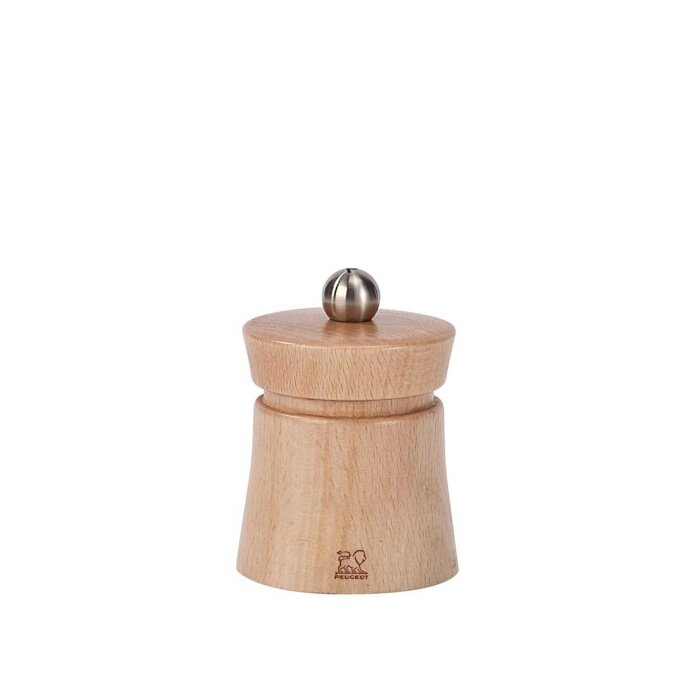 Peugeot Baya Tuz Değirmeni Naturel Ahşap 8 cm - 1