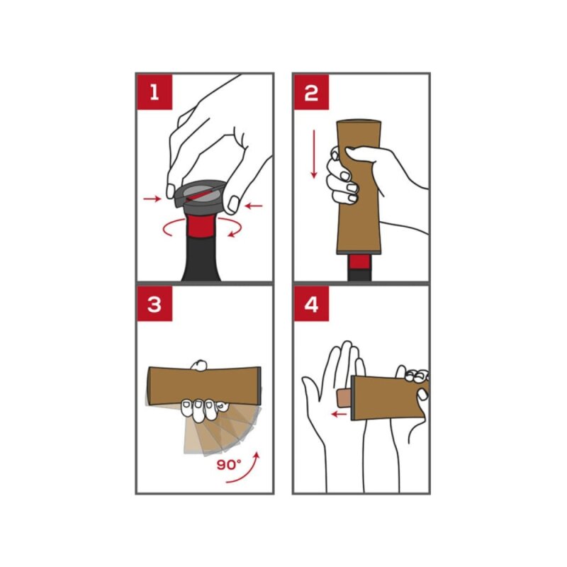 Peugeot Elis Reverse Tirbuşon Siyah 21Cm - 3