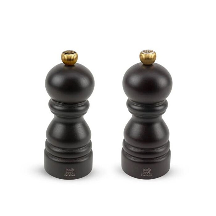 Peugeot Karabiber+Tuz Değirmeni Set Siyah Lake 12 cm 21870412 - 1