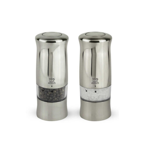 Peugeot Moulına Zel Pilli Tuz Karabiber 2'li Set 14 cm 228480 - PEUGEOT