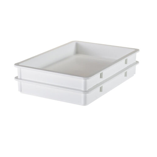 Pizza Hamur Kutusu 600X400X70 Beyaz - CAMBRO