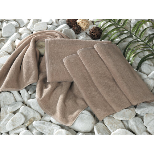 Maxstyle Plaj Havlusu 90*150 650 Gr Bej Standart - MAXSTYLE