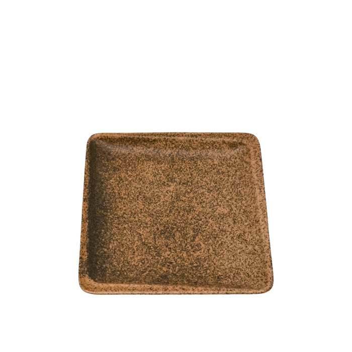 Tulu Porselen Plaza Kare Tabak 15X15cm - Fh27 Kırmızı PLZ15DUFH27 - 1